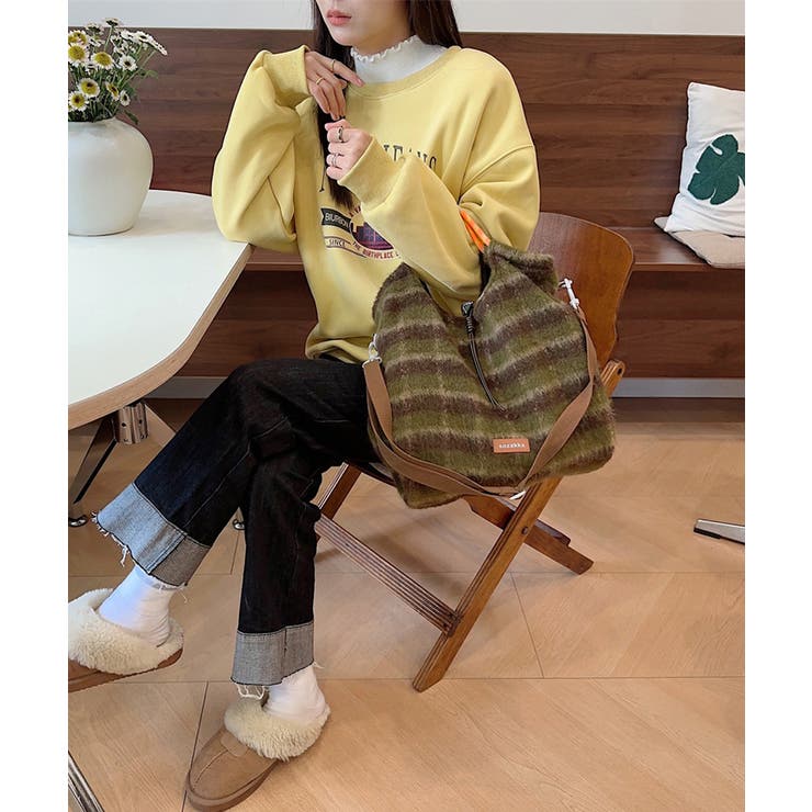 ショルダーバッグ A4トートバッグ 秋冬 | Miniministore | 詳細画像14 