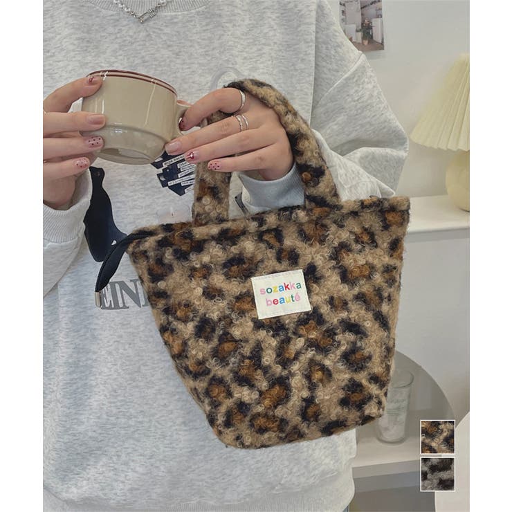 ハンドバッグ レディース レオパード柄 | Miniministore | 詳細画像1 