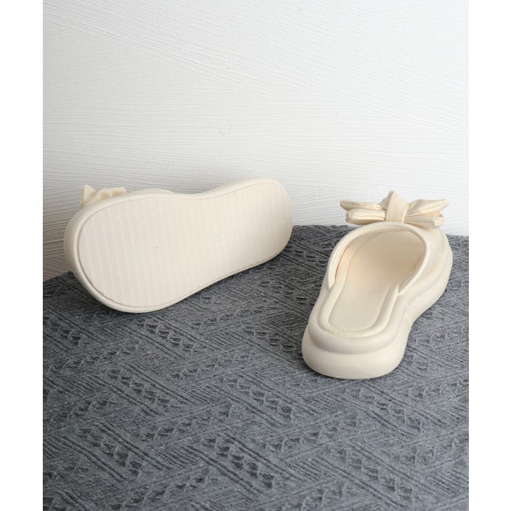 厚底サンダル リボン スリッパサンダル | Miniministore | 詳細画像20 