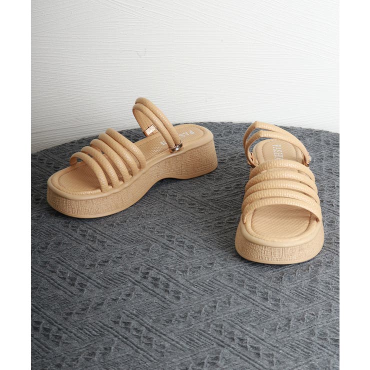 ストラップサンダル レディース 太ヒール | Miniministore | 詳細画像26 