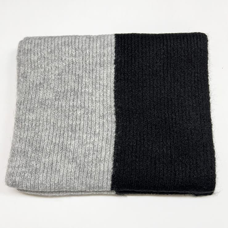 ニットマフラー 配色 レディース 秋冬 | Miniministore | 詳細画像3 