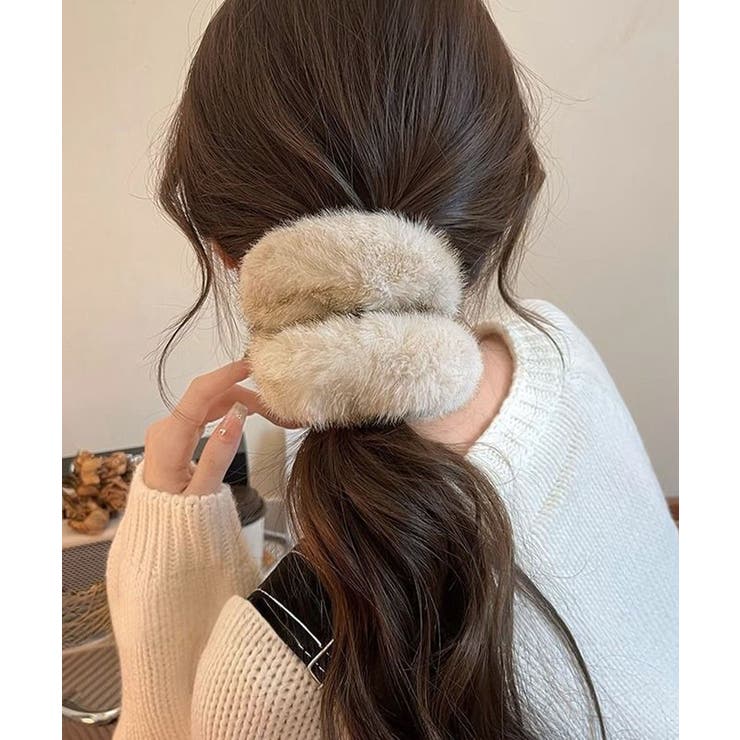 ファーシュシュ ボリュームヘアゴム 秋冬 | Miniministore | 詳細画像3 