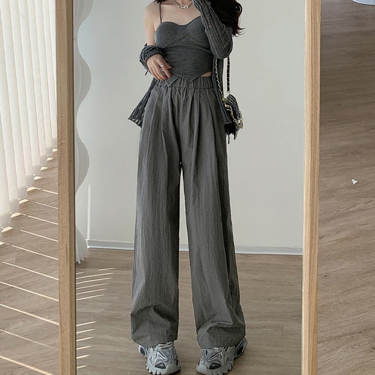 リラックスパンツ レディース 薄手6色 | Miniministore | 詳細画像8 