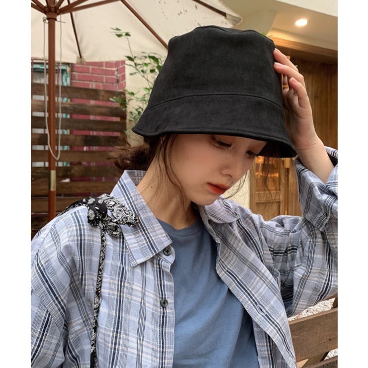 バケットハット スエード調レディース帽子 | Miniministore | 詳細画像6 