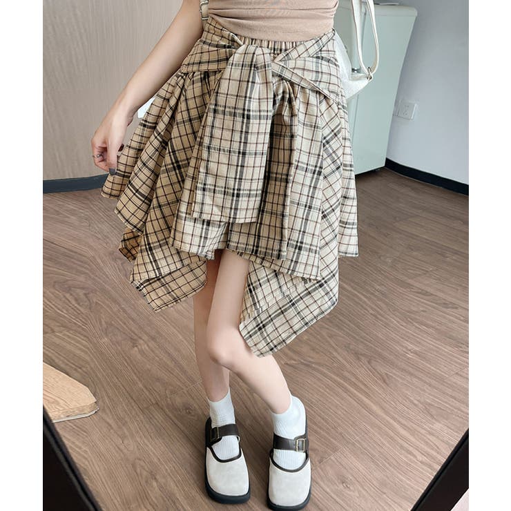 スカパン スカート チェック柄 春夏 | Miniministore | 詳細画像24 