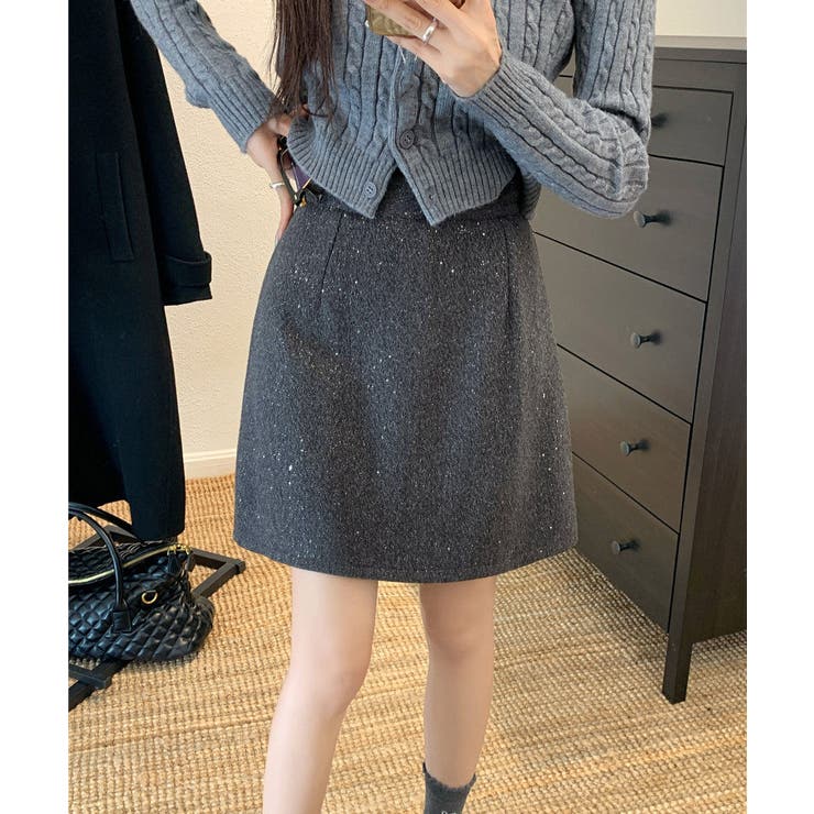 ミニスカート レディース キラキラ 秋冬 | Miniministore | 詳細画像7 