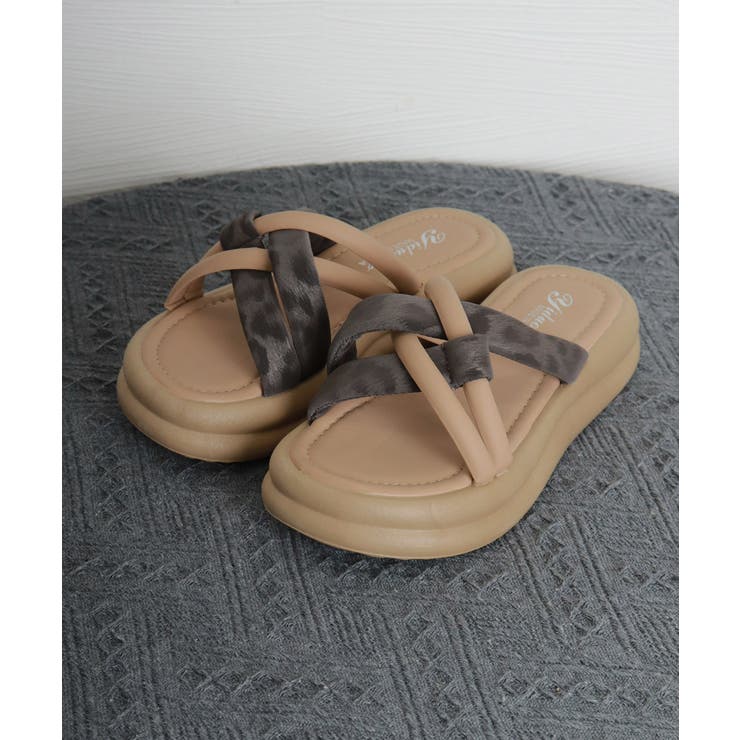 厚底 ミュールサンダル クロスベルト夏靴 | Miniministore | 詳細画像23 