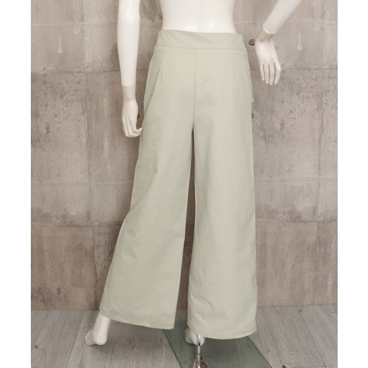 無地ロングパンツ レディース 微フレア | Miniministore | 詳細画像39 
