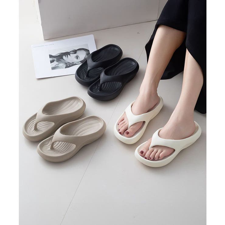 ビーチサンダル レディース 軽量靴 | Miniministore | 詳細画像1 