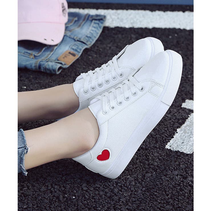 ローカットスニーカー レディース ハート | Miniministore | 詳細画像17 