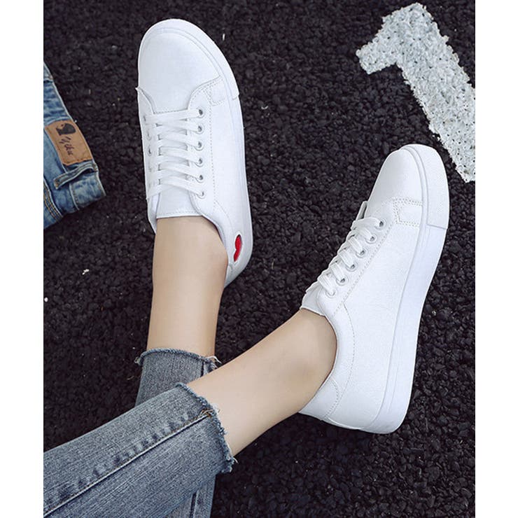 ローカットスニーカー レディース ハート | Miniministore | 詳細画像18 