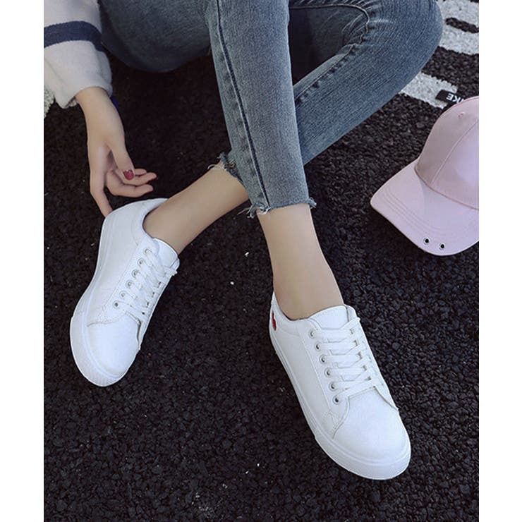 ローカットスニーカー レディース ハート | Miniministore | 詳細画像19 