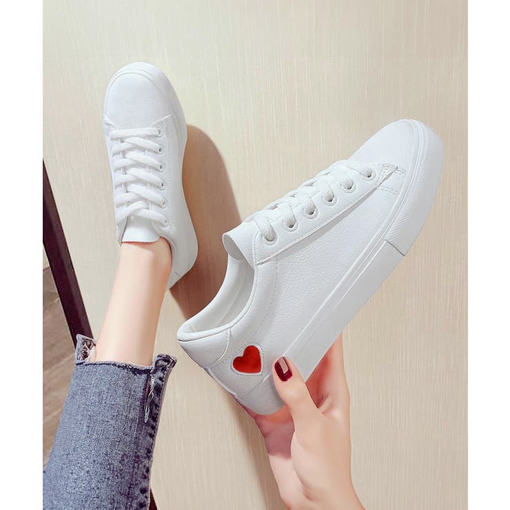 ローカットスニーカー レディース ハート | Miniministore | 詳細画像22 
