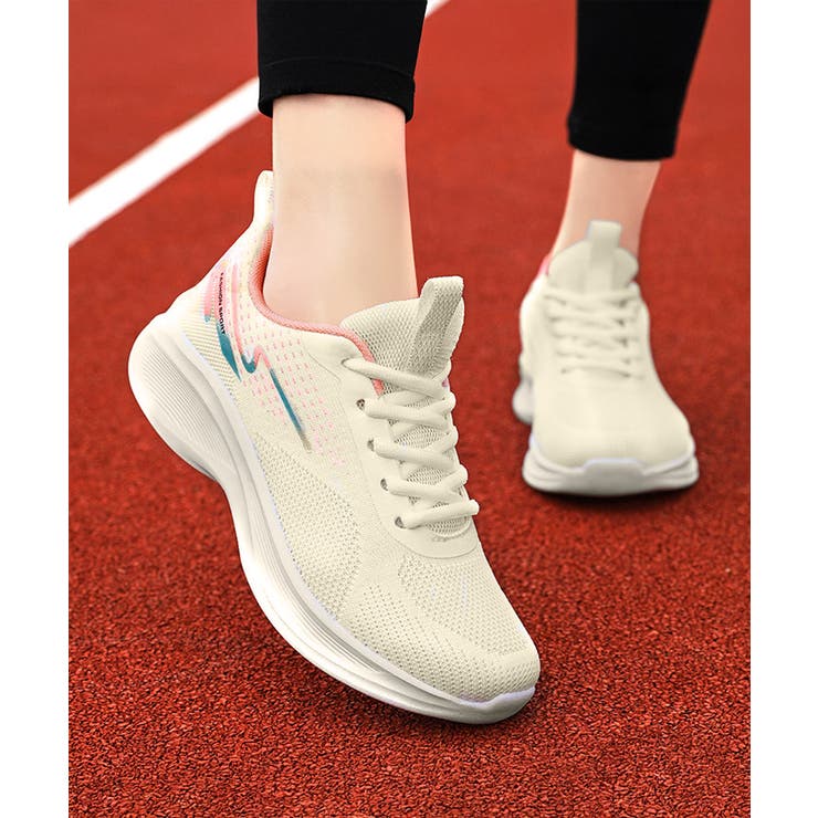 スニーカー レースアップ 運動靴 通気性 | Miniministore | 詳細画像2 