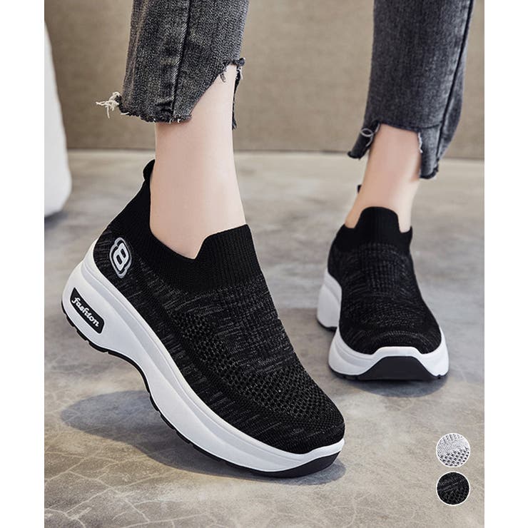 ニットスニーカー レディース 運動靴 | Miniministore | 詳細画像1 