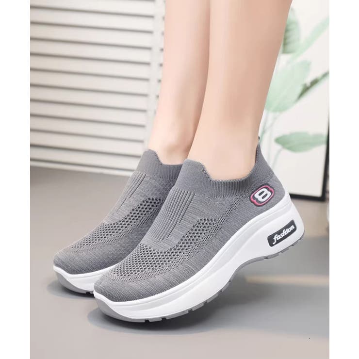 ニットスニーカー レディース 運動靴 | Miniministore | 詳細画像10 