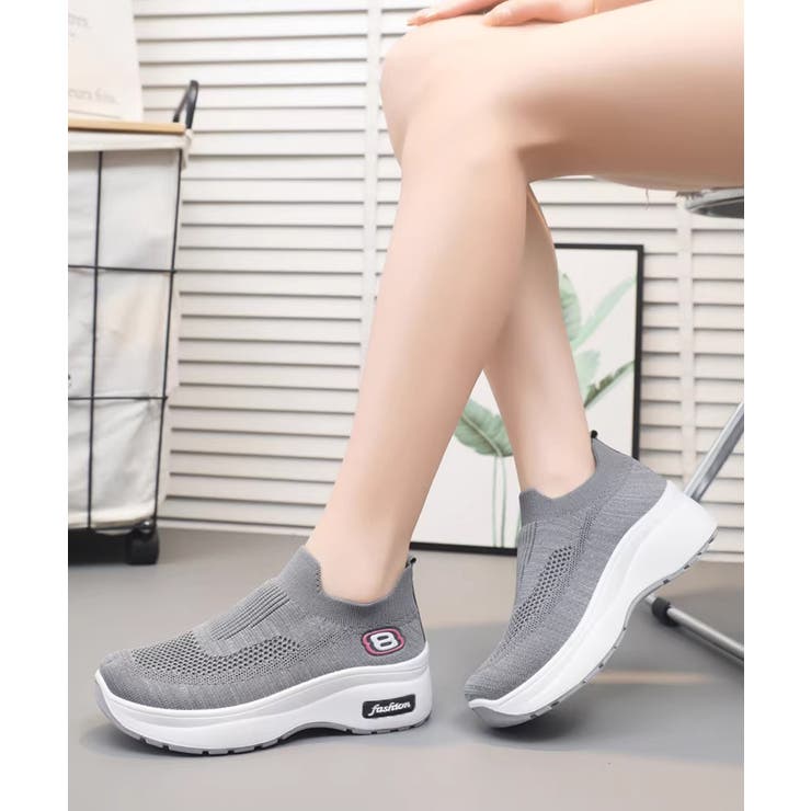 ニットスニーカー レディース 運動靴 | Miniministore | 詳細画像12 