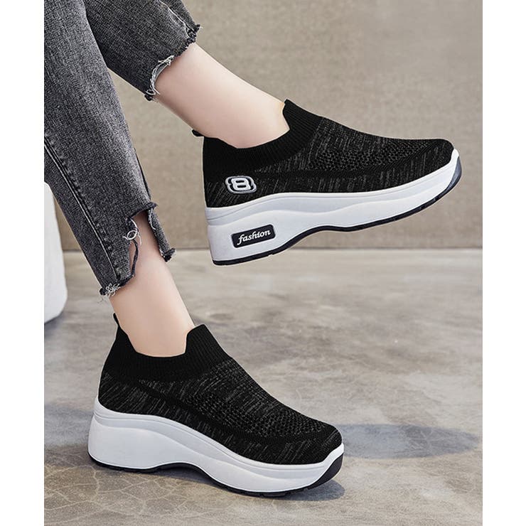 ニットスニーカー レディース 運動靴 | Miniministore | 詳細画像6 