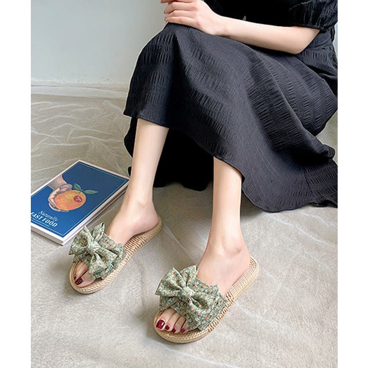 ビーチサンダル スリッパ 小花柄 夏 | Miniministore | 詳細画像6 