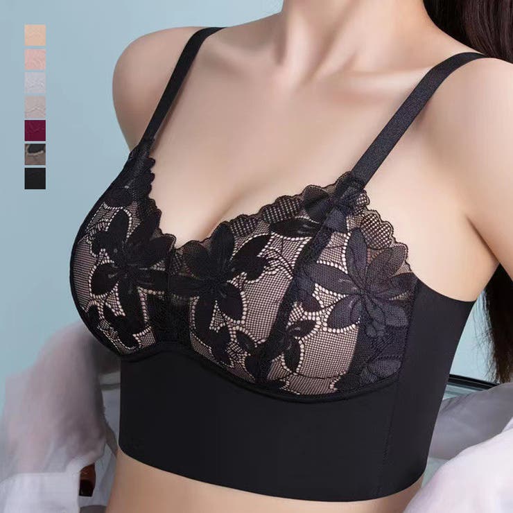 ハーフトップ ノンワイヤ ブラジャー | Miniministore | 詳細画像1 