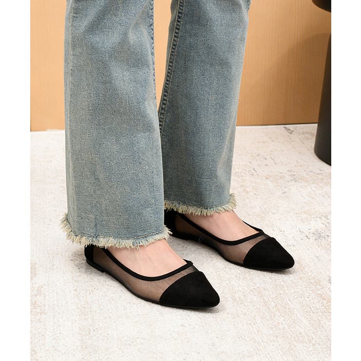 チュールパンプス バレエパンプス 夏靴 | Miniministore | 詳細画像9 