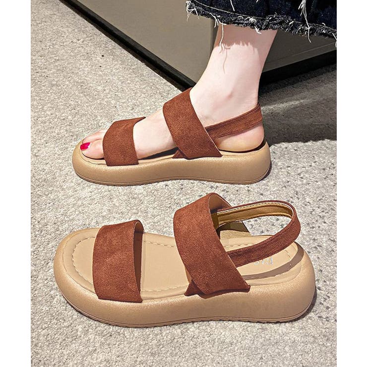 厚底サンダル ビーチサンダル 美脚 夏靴 | Miniministore | 詳細画像12 