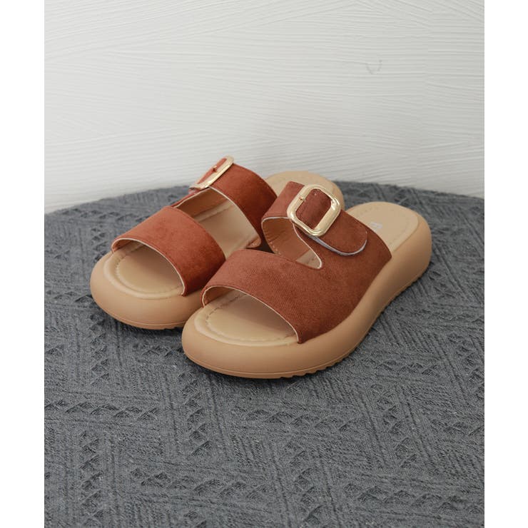 厚底 ミュールサンダル レディース 夏 | Miniministore | 詳細画像18 