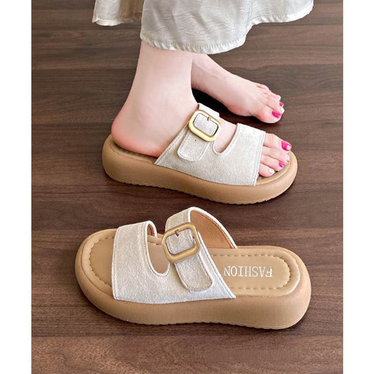 厚底 ミュールサンダル レディース 夏 | Miniministore | 詳細画像2 