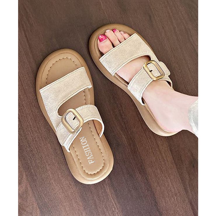 厚底 ミュールサンダル レディース 夏 | Miniministore | 詳細画像3 