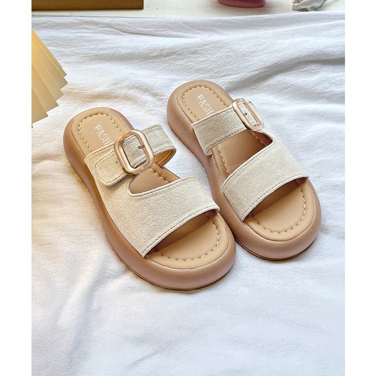 厚底 ミュールサンダル レディース 夏 | Miniministore | 詳細画像5 