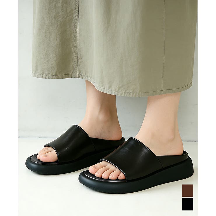 フラットサンダル レディース夏 スリッパ | Miniministore | 詳細画像1 