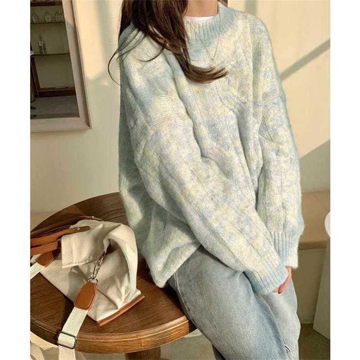 ニットセーター 編み レディース 韓国風 | Miniministore | 詳細画像4 