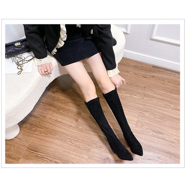 ニーハイブーツ レディース ロング丈 靴 | Miniministore | 詳細画像7 