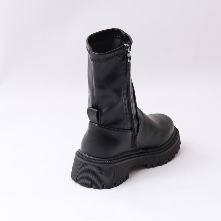 ショートブーツ 厚底 レディース靴 韓国[品番：II000009441 ...