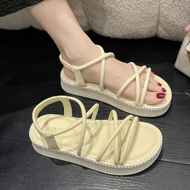 厚底サンダル ストラップサンダル 夏 | Miniministore | 詳細画像9 