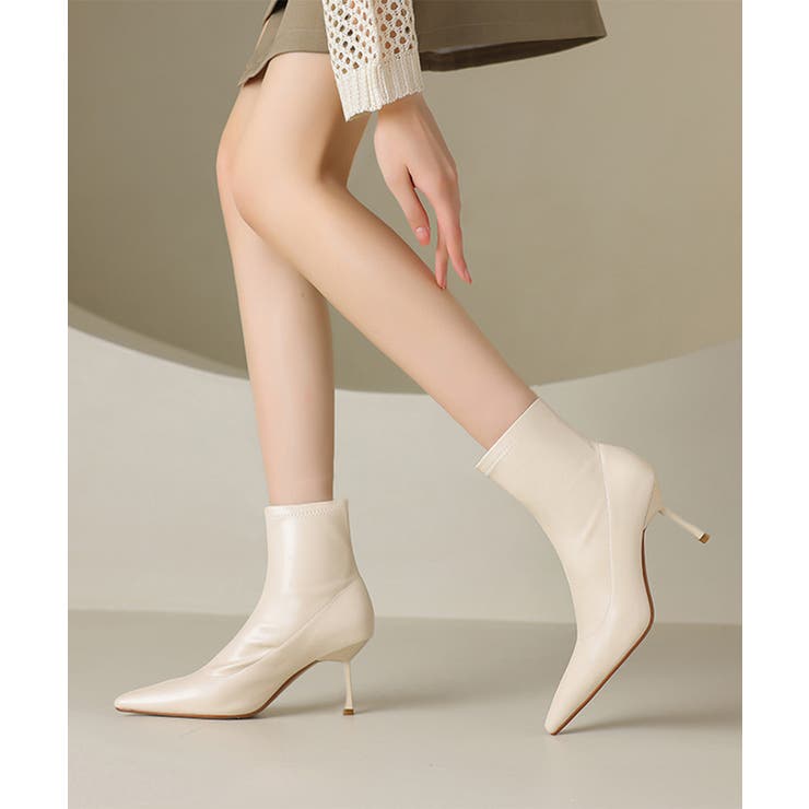 ショートブーツ 裏起毛ブーティー 秋冬 | Miniministore | 詳細画像3 