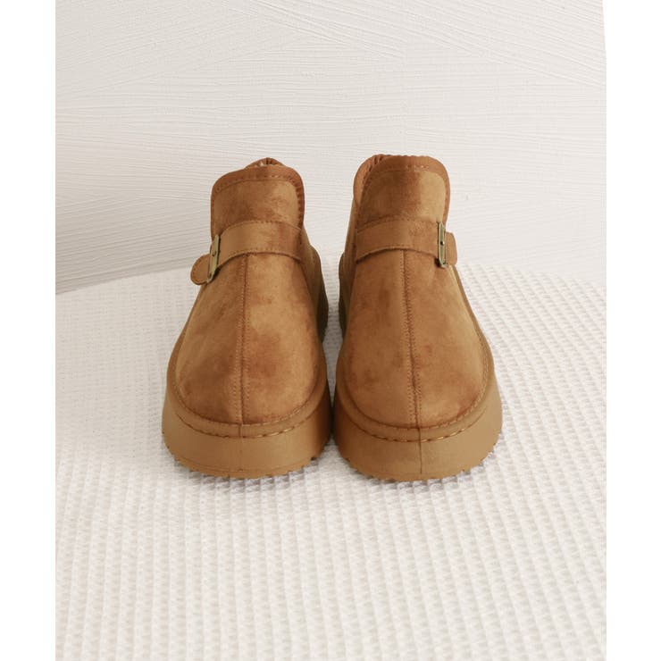 ムートンブーツ 厚底 ショートブーツ 冬 | Miniministore | 詳細画像17 