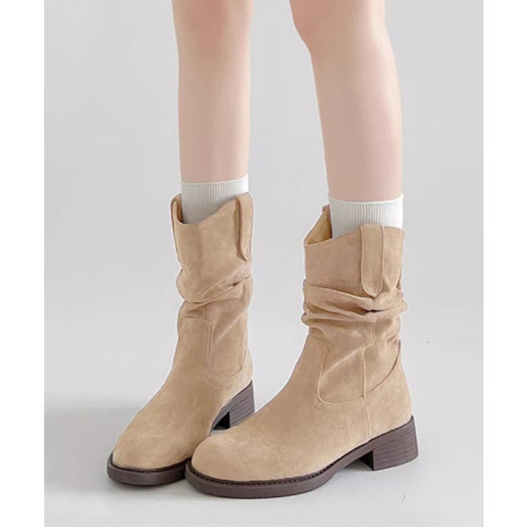 ウエスタンブーツ ミドルブーツ 春秋冬靴 | Miniministore | 詳細画像7 