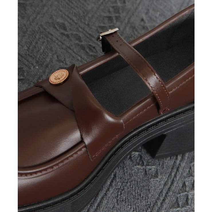 厚底ローファー レディース 太ヒール | Miniministore | 詳細画像24 