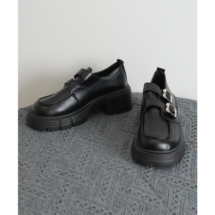 厚底ローファー 美脚 レディース 韓国風 | Miniministore | 詳細画像16 