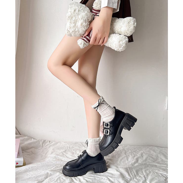 厚底ローファー 美脚 レディース 韓国風 | Miniministore | 詳細画像3 
