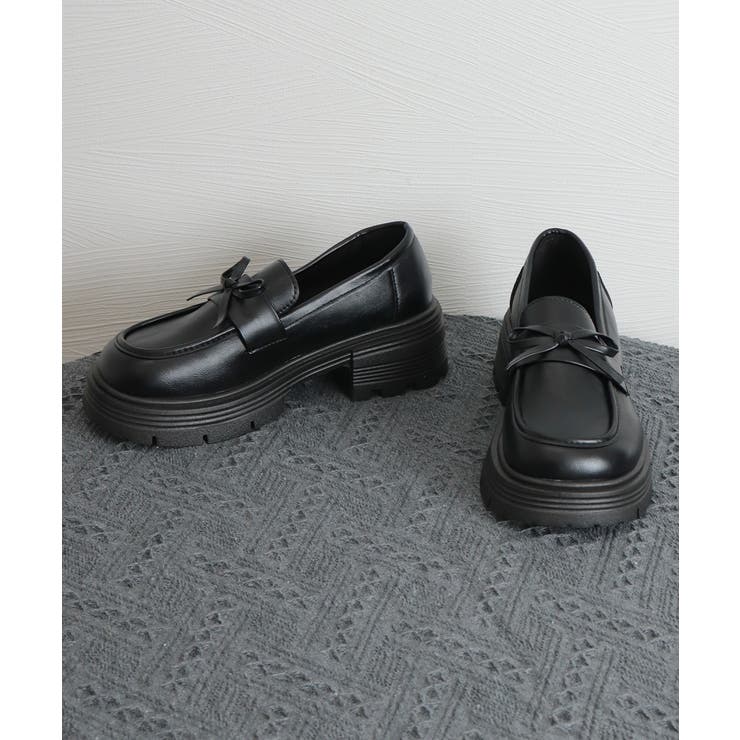 ローファー レディース レザー調 リボン | Miniministore | 詳細画像10 