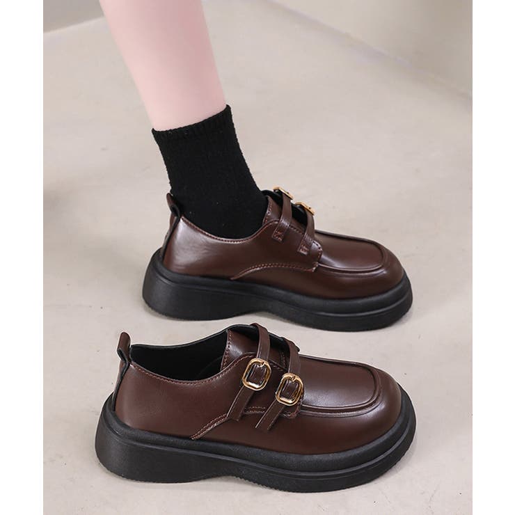 厚底ローファー メアリージェーン靴 美脚 | Miniministore | 詳細画像10 