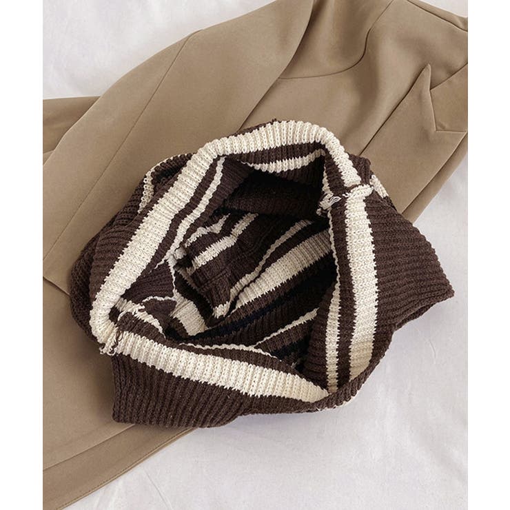 ニットトートバッグ レディース 配色 | Miniministore | 詳細画像13 