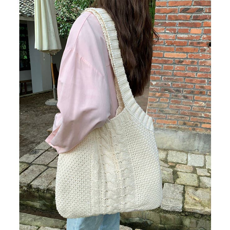 トートバッグ ニット編み レディース | Miniministore | 詳細画像5 