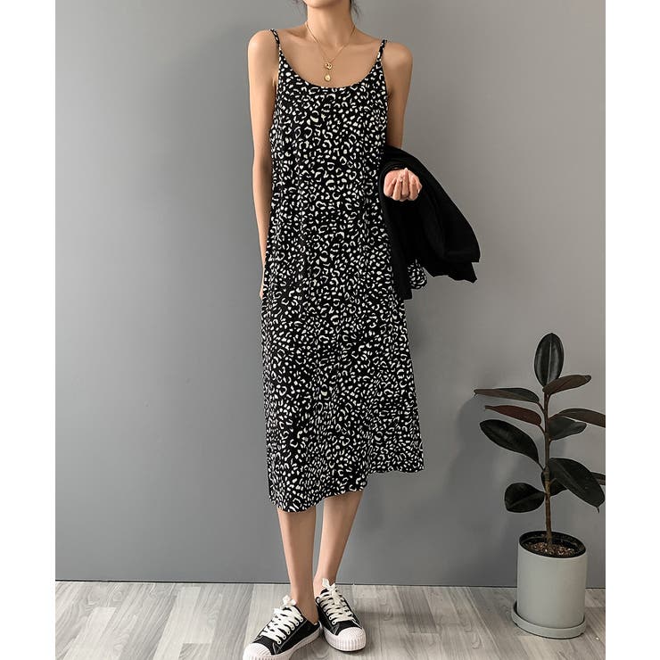 レオパード柄 キャミソールワンピース 夏 品番 Ii Aimoon アイモン のレディースファッション通販 Shoplist ショップリスト