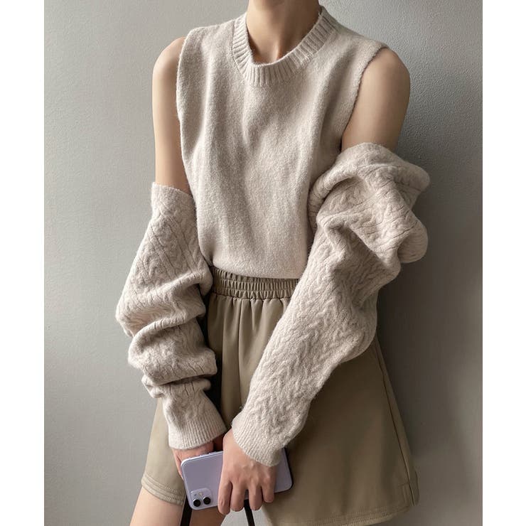 アンサンブル ニット レディース 春秋冬 品番 Ii Aimoon アイモン のレディース ファッション通販 Shoplist ショップリスト