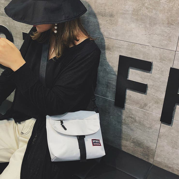 ホワイト | ミニ ショルダーバッグ サコッシュ 軽量 オフィスカジュアル | Miniministore