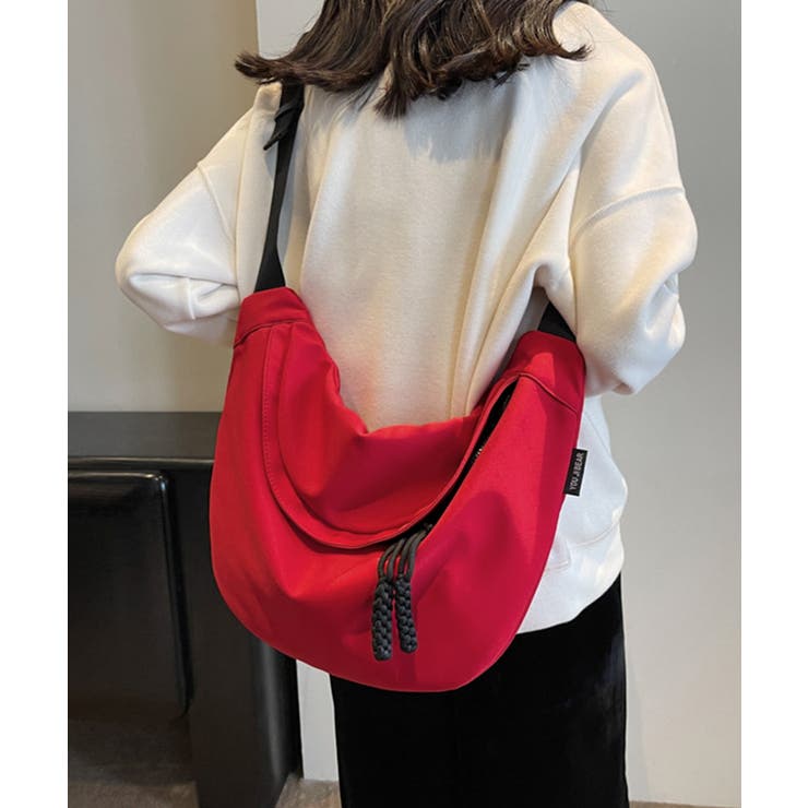 【メーカー再生品】 ホーボーバッグ 三日月型ショルダーバッグ[品番：AGCW0005313 バッグ