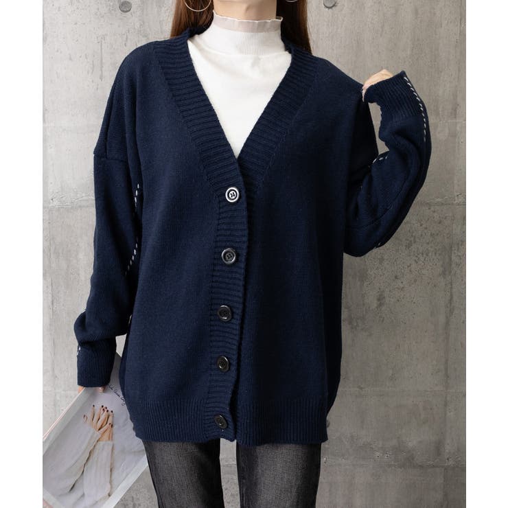 ニットカーディガン レディース アウター[品番：II000002858